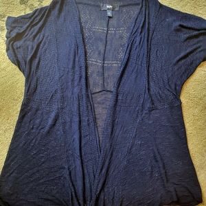 Ladies short sleeve lightweight cardigan xl